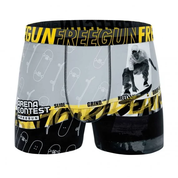 Boxer Premium Skate da uomo (Boxer da uomo) Freegun chez FrenchMarket