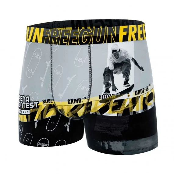 Boxer Premium Skate da uomo (Boxer da uomo) Freegun chez FrenchMarket