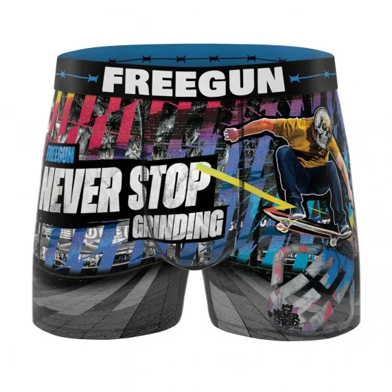 Boxer Premium Skate da uomo (Boxer da uomo) Freegun chez FrenchMarket