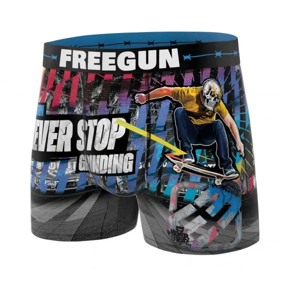 Boxer Premium Skate da uomo (Boxer da uomo) Freegun chez FrenchMarket