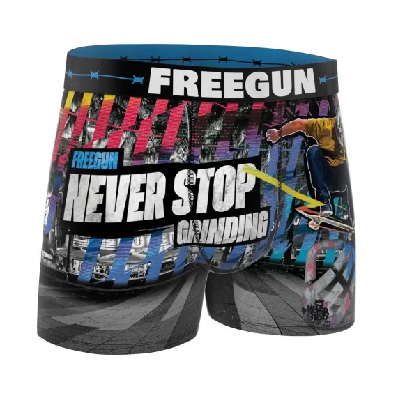 Boxer Premium Skate da uomo (Boxer da uomo) Freegun chez FrenchMarket