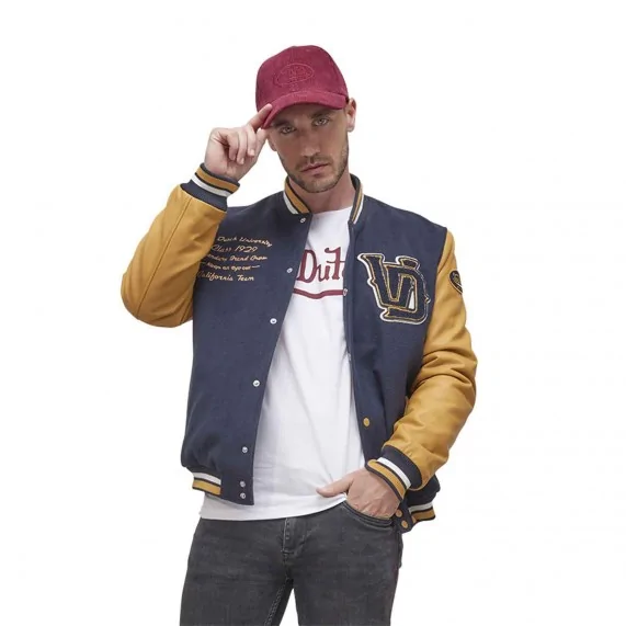Veste Universitaire Varsity "Patch et Broderie Von Dutch" (Teddy - Varsity Jacket) Von Dutch chez FrenchMarket
