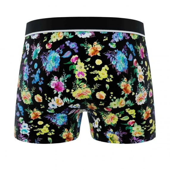 Premium Signature Flowers" Katoenen Boxer voor Mannen (Herenboxershorts) Freegun chez FrenchMarket