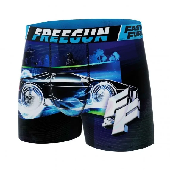 Set di 4 boxer "Fast & Furious" in microfibra per uomo (Boxer da uomo) Freegun chez FrenchMarket Set di 4 boxer "Fast & Furious" in microfibra per uomo (Boxer da uomo) Freegun chez FrenchMarket