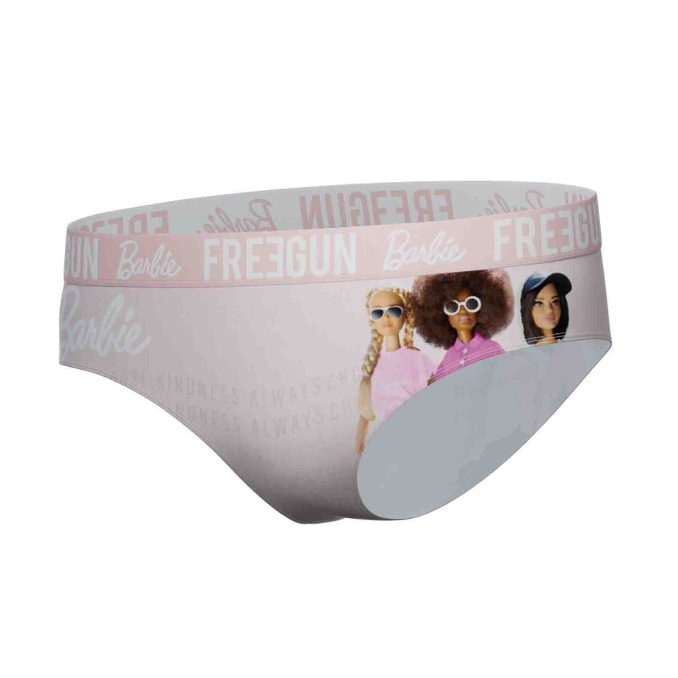 FREEGUN Set om 2 Barbie Girl Boxershorts Officiell Mattel Licens