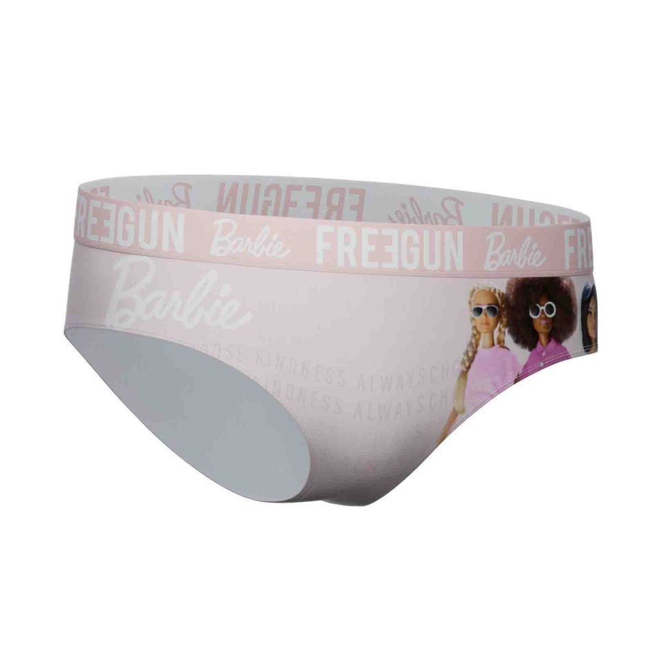 FREEGUN Set om 2 Barbie Girl Boxershorts Officiell Mattel Licens