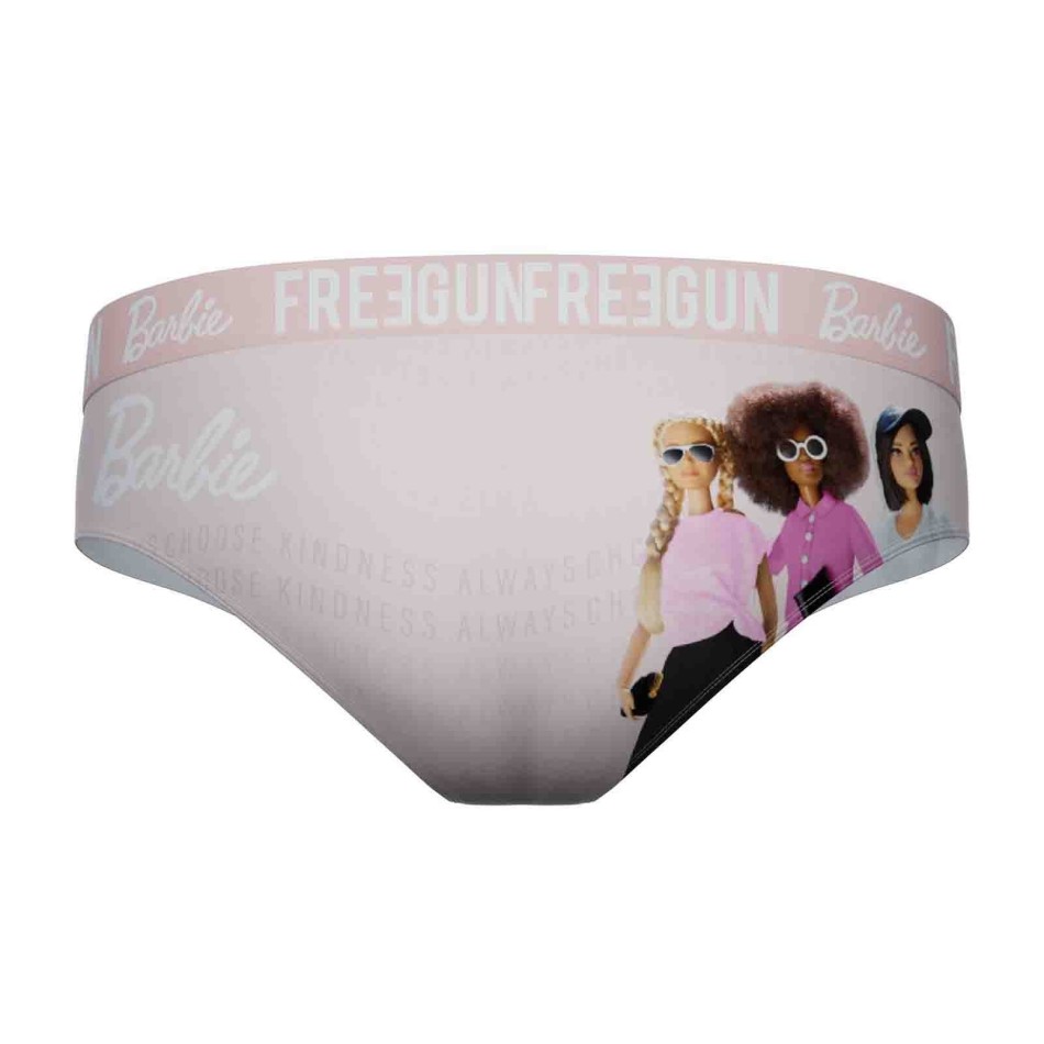 FREEGUN Set om 2 Barbie Girl Boxershorts Officiell Mattel Licens