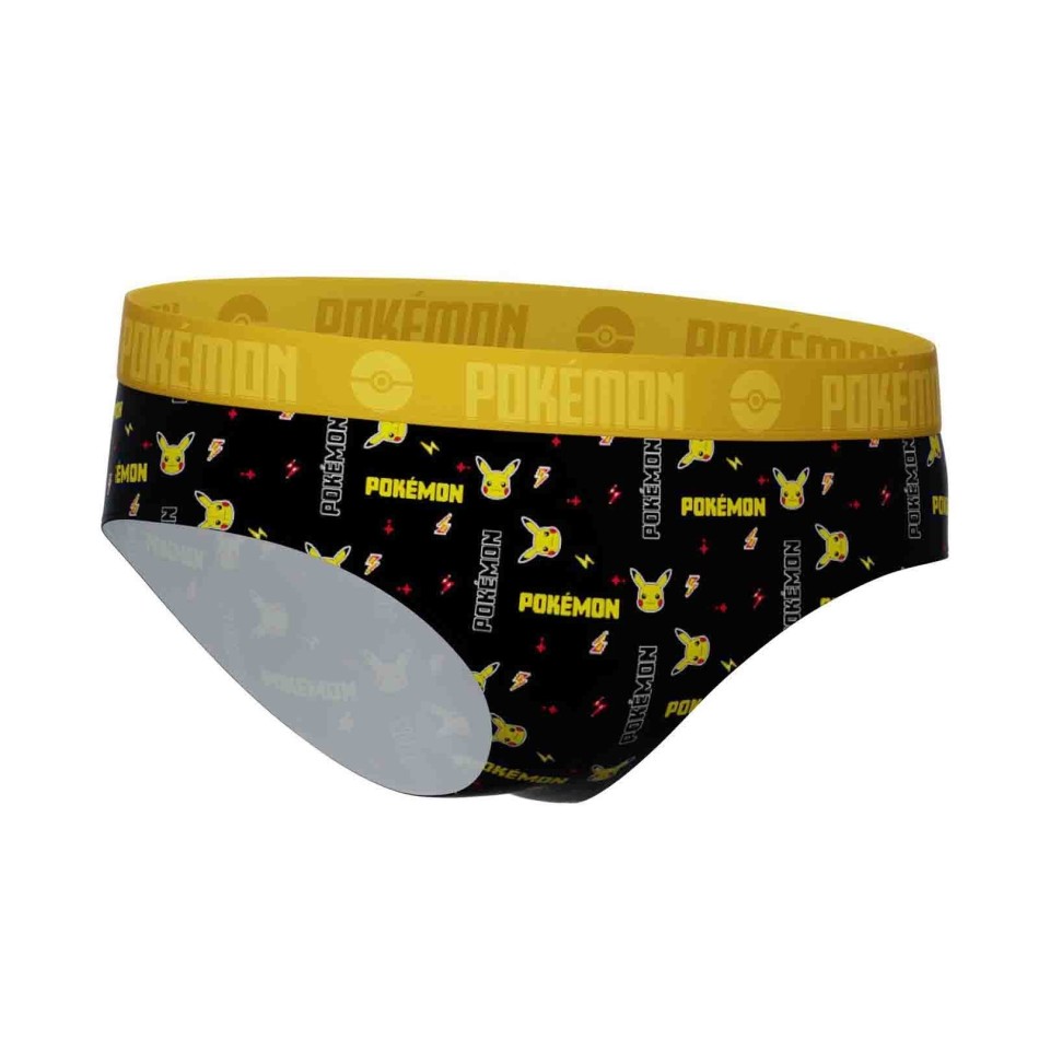 FREEGUN Set of 2 officially licensed Pokémon boxer shorts for girls