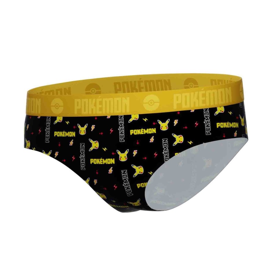 FREEGUN Set om 2 officiellt licensierade Pokémon-boxershorts för flickor