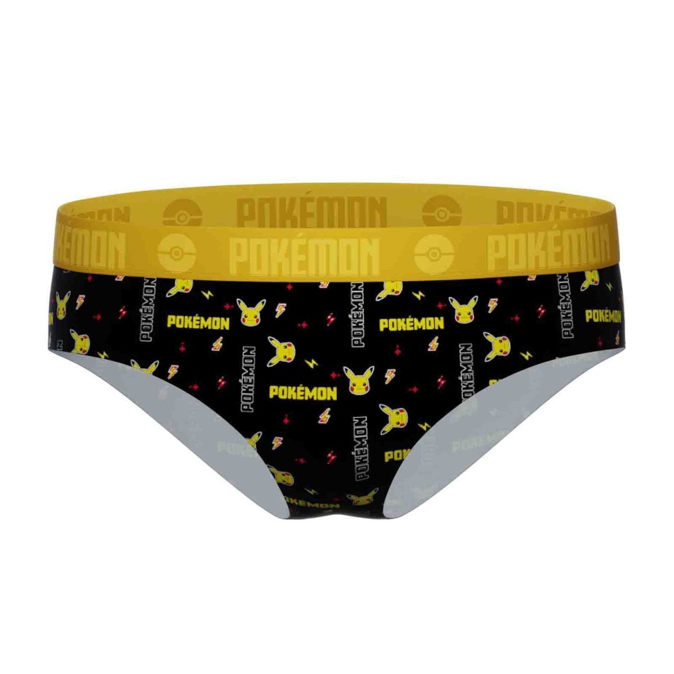 FREEGUN Set om 2 officiellt licensierade Pokémon-boxershorts för flickor