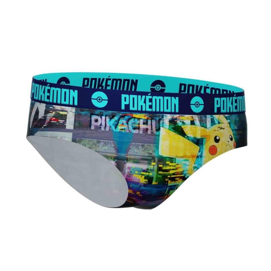 FREEGUN Set om 2 officiellt licensierade Pokémon-boxershorts för flickor