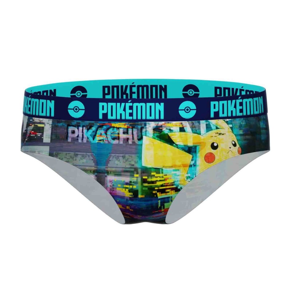 FREEGUN Set om 2 officiellt licensierade Pokémon-boxershorts för flickor