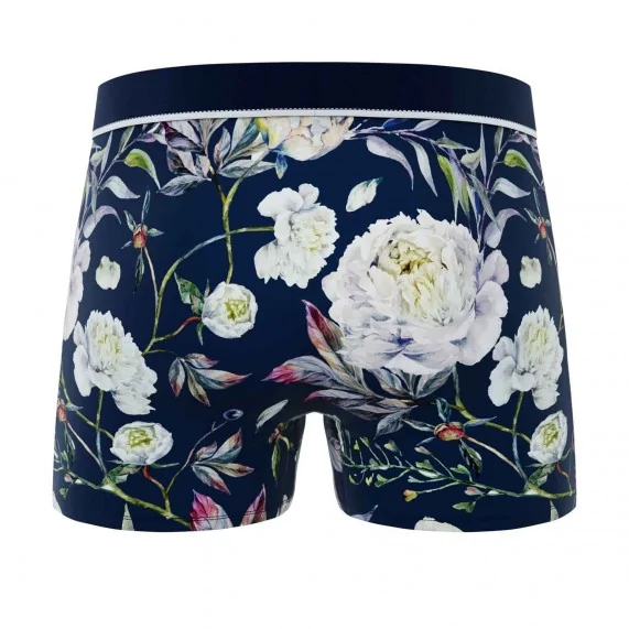 Boxer de algodón "Premium Signature Flowers" para hombre (Calzoncillos para hombre) Freegun chez FrenchMarket