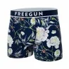 Premium Signature Flowers" Katoenen Boxer voor Mannen (Herenboxershorts) Freegun chez FrenchMarket
