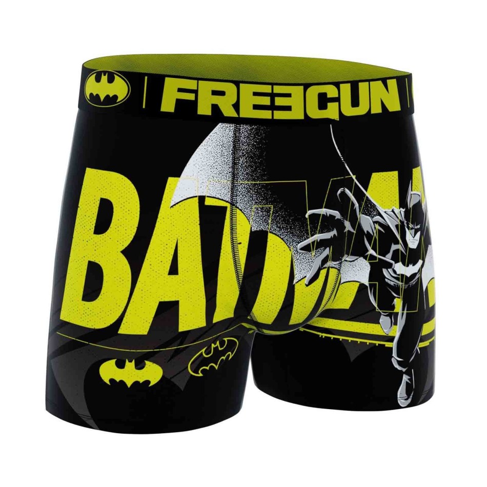 FREEGUN Set med 4 DC Comics Batman "Gotham City" Boxershorts för pojkar