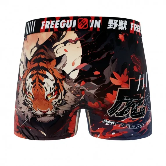 Calzoncillos bóxer de microfibra para hombre "Tiger (Calzoncillos para hombre) Freegun chez FrenchMarket