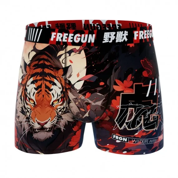 Calzoncillos bóxer de microfibra para hombre "Tiger (Calzoncillos para hombre) Freegun chez FrenchMarket