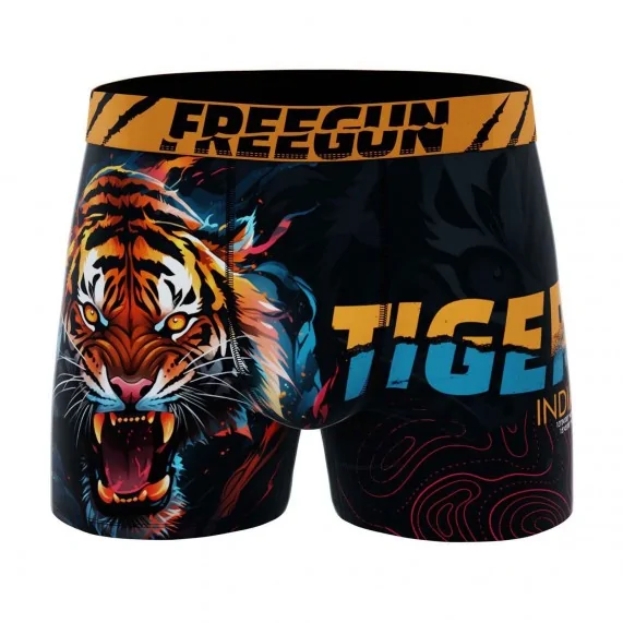 Calzoncillos bóxer de microfibra para hombre "Tiger (Calzoncillos para hombre) Freegun chez FrenchMarket