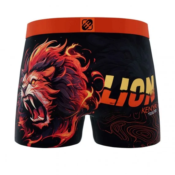 Lion" Men's Microfiber Boxer Briefs (Men's boxer shorts) Freegun on FrenchMarket