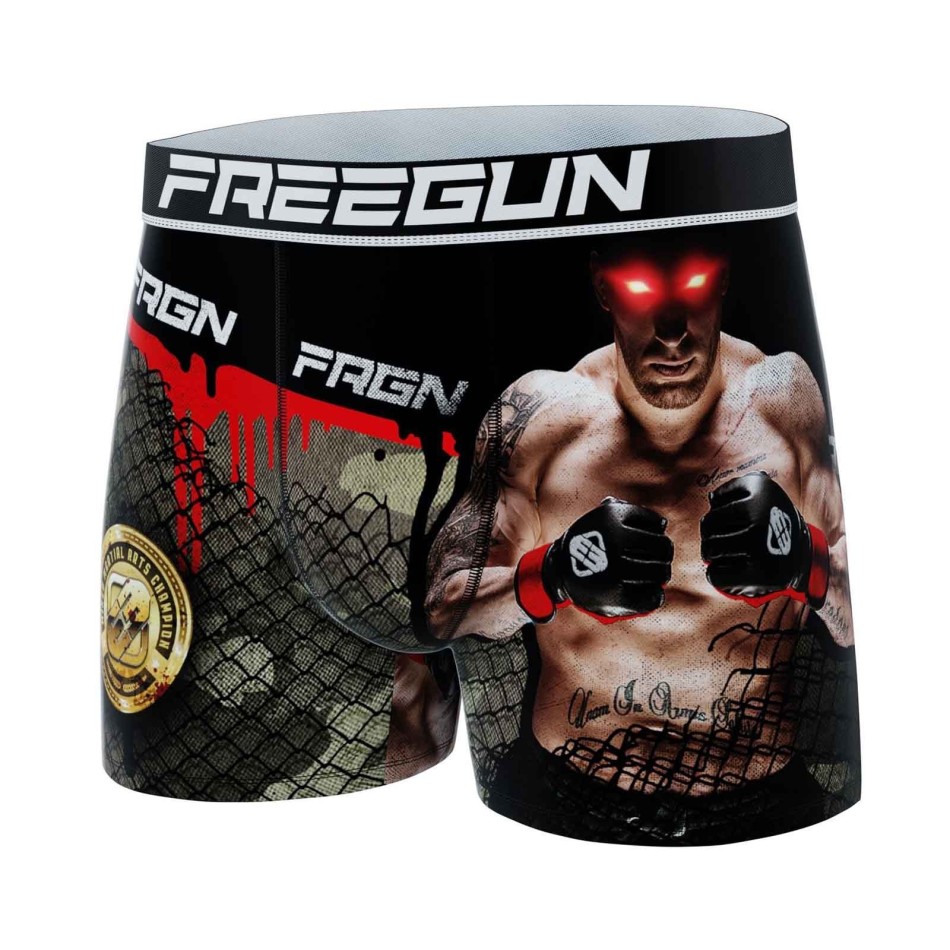 FREEGUN "Sport Fight MMA" Boxer i mikrofiber för män