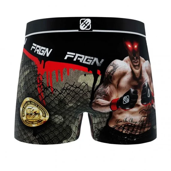 Boxer de microfibra "Sport Fight MMA" para hombre (Calzoncillos para hombre) Freegun chez FrenchMarket