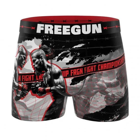 Boxer de microfibra "Sport Fight MMA" para hombre (Calzoncillos para hombre) Freegun chez FrenchMarket