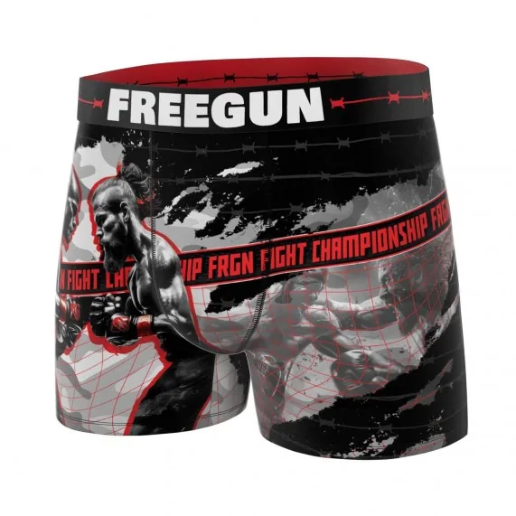 Boxer de microfibra "Sport Fight MMA" para hombre (Calzoncillos para hombre) Freegun chez FrenchMarket