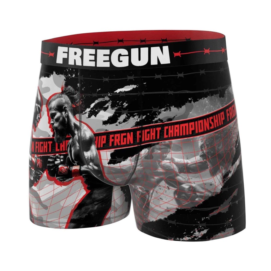FREEGUN Boxer Homme Microfibre "Sport Fight MMA