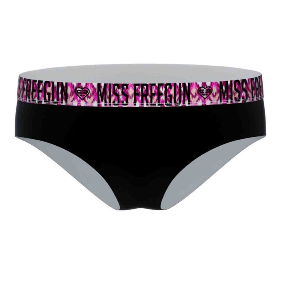 FREEGUN Set of 6 Girls Boxers Cotton Black Comfort | Free Shipping