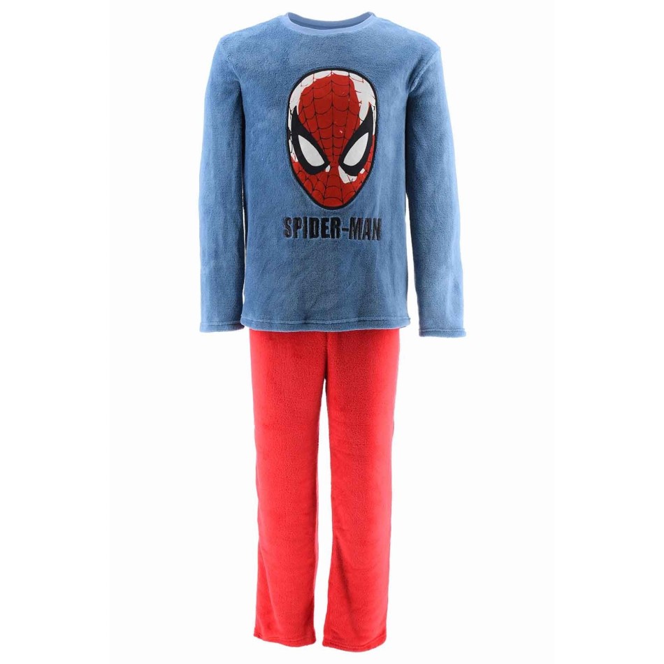 MARVEL - "Spider-Man" Pyjamas-set i fleece för män