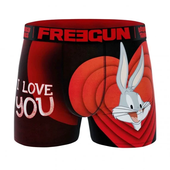 Boxer Men Looney Tunes San Valentín Bugs Bunny Corazón (Calzoncillos para hombre) Freegun chez FrenchMarket Boxer Men Looney Tunes San Valentín Bugs Bunny Corazón (Calzoncillos para hombre) Freegun chez FrenchMarket