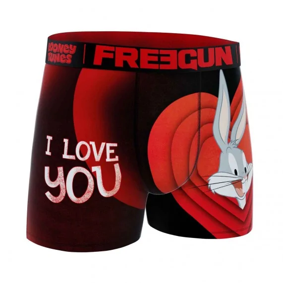 Boxer Men Looney Tunes San Valentín Bugs Bunny Corazón (Calzoncillos para hombre) Freegun chez FrenchMarket Boxer Men Looney Tunes San Valentín Bugs Bunny Corazón (Calzoncillos para hombre) Freegun chez FrenchMarket