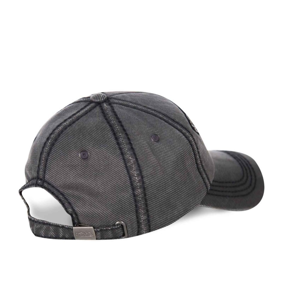 Casquette Von Dutch Style Baseball Vintage Drapeau USA Gris