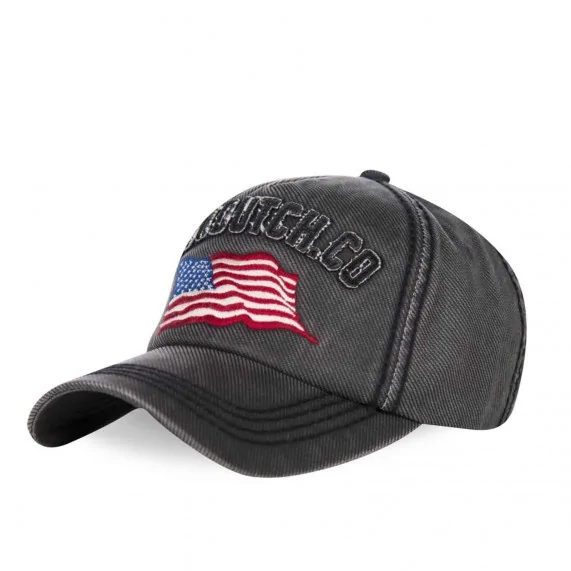 Von Dutch Casquette Style Baseball Vintage Drapeau USA Gris (Cap) Von Dutch auf FrenchMarket