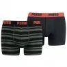 Lot de 2 Boxers Homme Coton "Heritage Stripe" (Lot boxers Homme) PUMA chez FrenchMarket