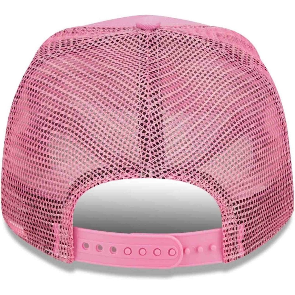 NEW ERA Pink Orange TRUCKER Los Angeles Dodgers "Tonal Mesh" keps