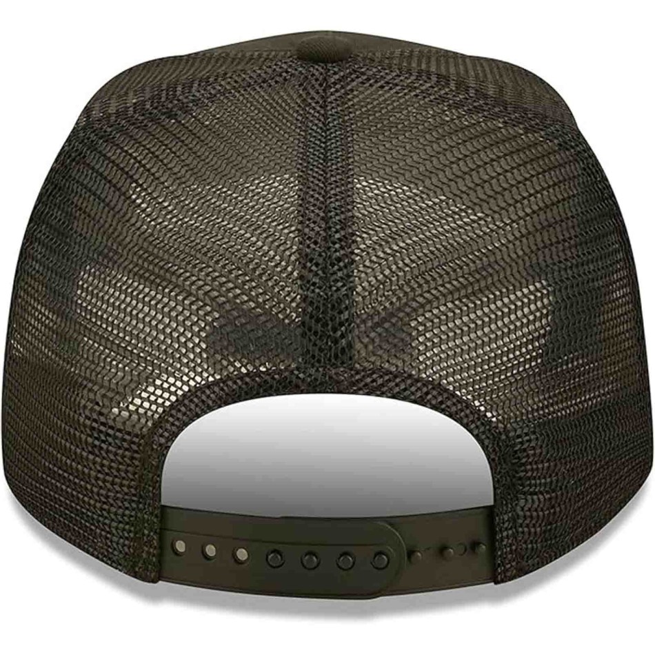 NEW ERA TRUCKER Keps Svart "Oval State" New York Fri leverans