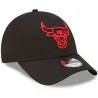 Casquette 9FORTY Neon Outline Chicago Bulls NBA (Casquette NBA) New Era chez FrenchMarket