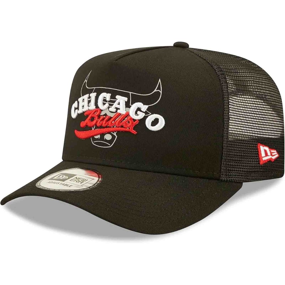 Casquette Trucker Logo Overlay Chicago Bulls NBA (Casquette NBA) New Era chez FrenchMarket