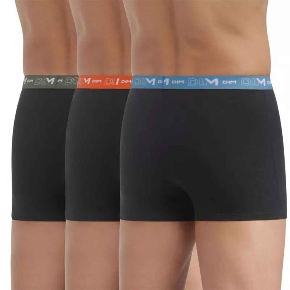 DIM Boxer Coton | Homme Stretch Lot de 3 / French Market