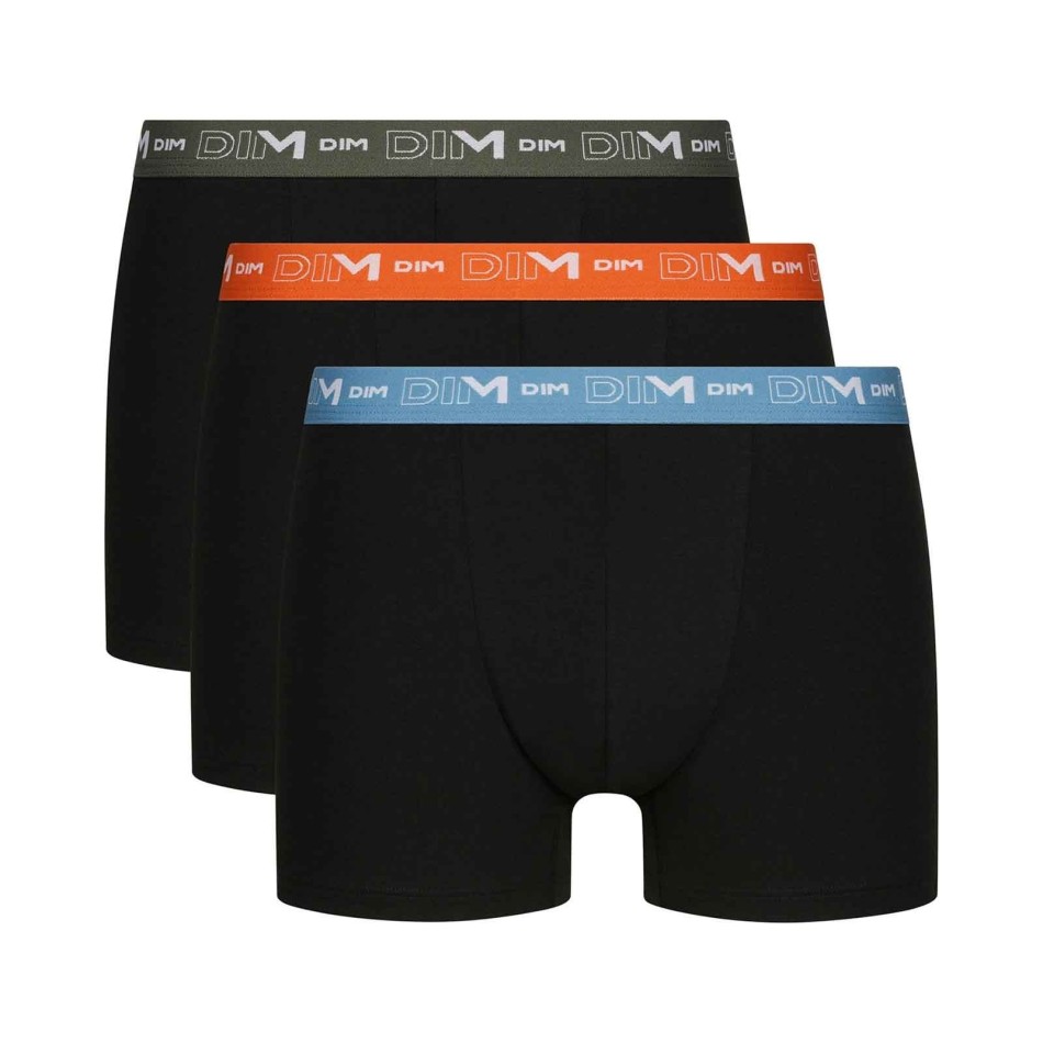DIM Boxer Coton | Homme Stretch Lot de 3 / French Market