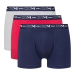 Bleu Denim/Rouge Topaze/Acier