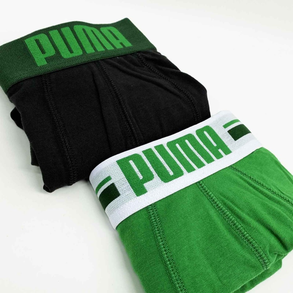 PUMA Placed Logo | Boxer i bomull för män / French Market