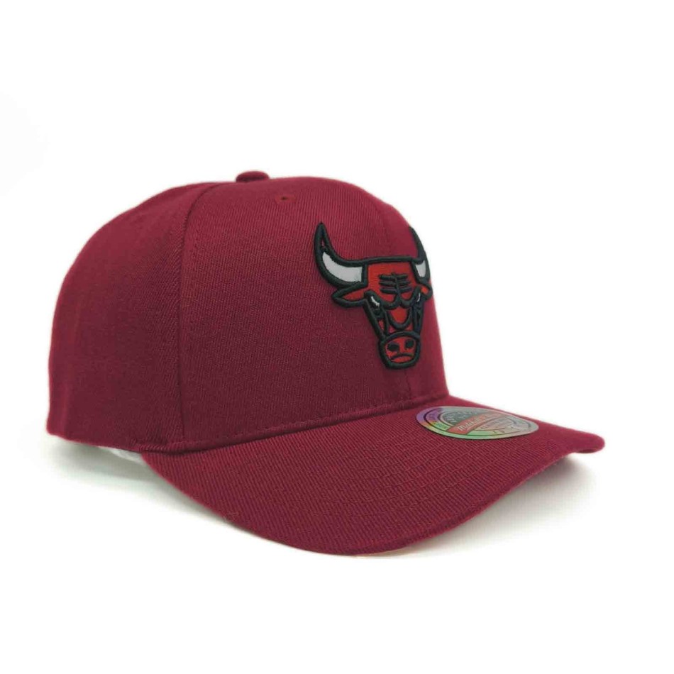 NBA Chicago Bulls "Team Logo" Mütze (Cap) Mitchell & Ness auf FrenchMarket