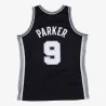 Tony Parker San Antonio Spurs 2001/02 "Hardwood Classics Swingman" Trikot (NBA Trikot) Mitchell & Ness auf FrenchMarket