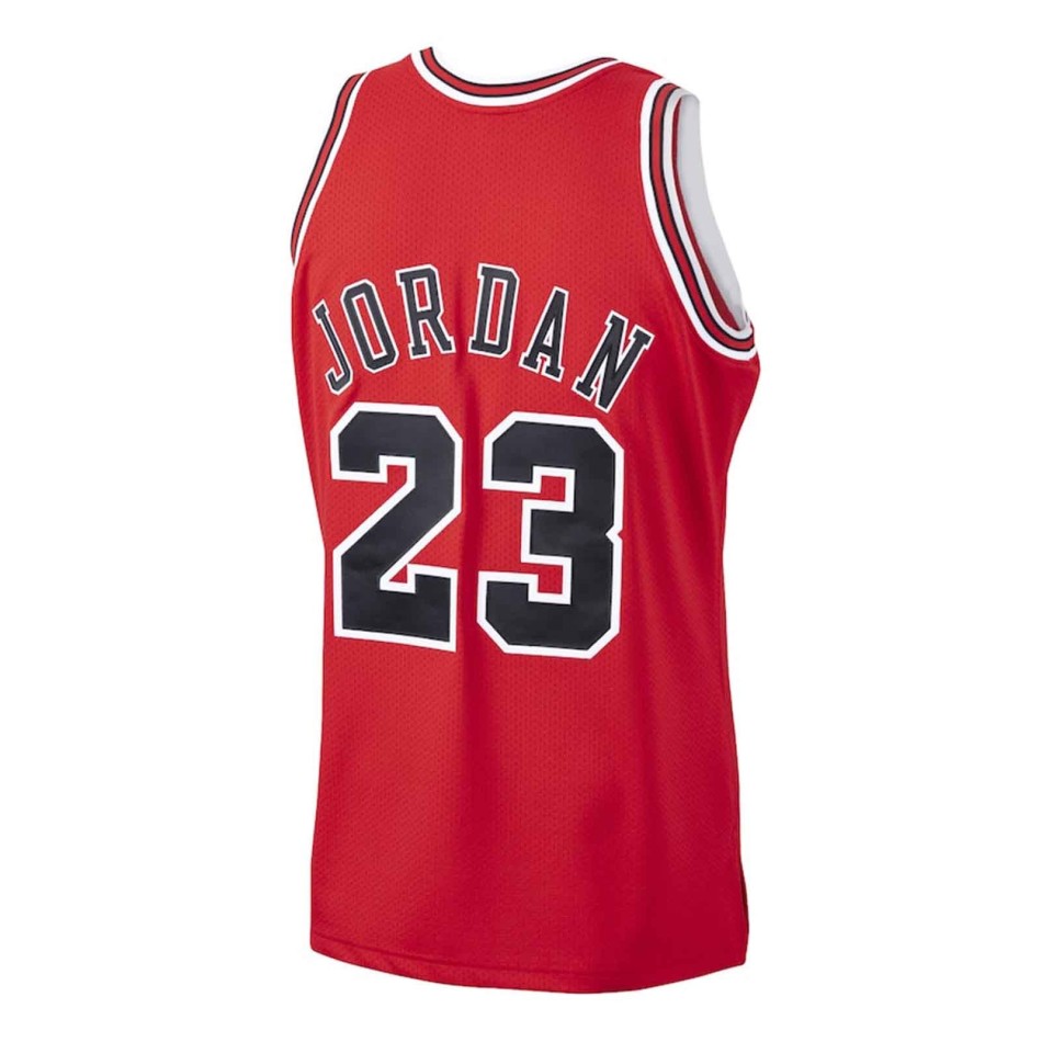 Maillot Michael Jordan Chicago Bulls 1997/98 "NBA Athentic Road" (Maillot NBA) Mitchell & Ness chez FrenchMarket