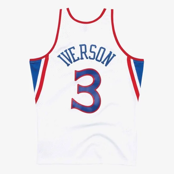 Maillot Allen Iverson Philadephia Sixers 1996/97 "Hardwood Classics Swingman" (Maillot NBA) Mitchell & Ness chez FrenchMarket