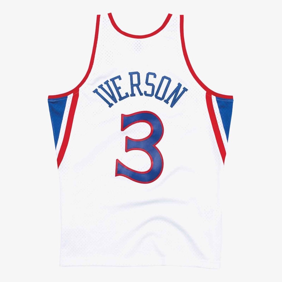 MITCHELL & NESS Allen Iverson Philadephia Sixers 1996/97 "Hardwood Classics Swingman" tröja