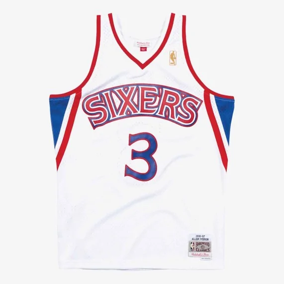 Maglia "Hardwood Classics Swingman" Allen Iverson Philadephia Sixers 1996/97 (Maglia NBA) Mitchell & Ness chez FrenchMarket