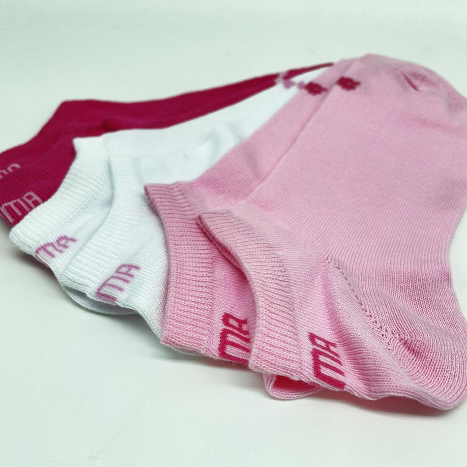 PUMA Sneaker Socks 3-Pair Pack | Men's and Women's Low Sport Socks
